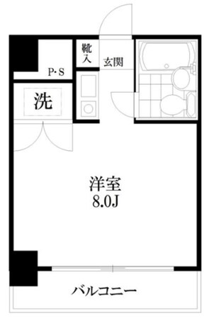 メヌエット白金の物件間取画像